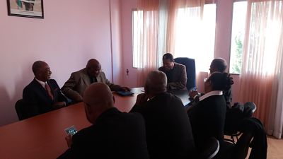 Visite de Courtoisie du Secrétaire National du Parti AREMA, au Président du CFM (Ampefiloha 24 Mai 2018)