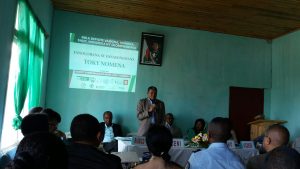 Signature du « Toky nomena » ou charte de bonne conduite pour les candidats aux législatives de la Région Itasy (25 avril 2019). La cérémonie a eu lieu dans le District du Miarinarivo et a vu la présence du Président du CFM, Alphonse Maka. 27 candidats et mandataires sur les 35 candidats de toute la Région Itasy ont été présents, seuls 15 candidats ont pu signer vu que les mandataires ne sont pas en mesure de le faire, les autres ont promis de suivre leur trace. Ils disposent de quelques jours jusqu’au 5 mai.